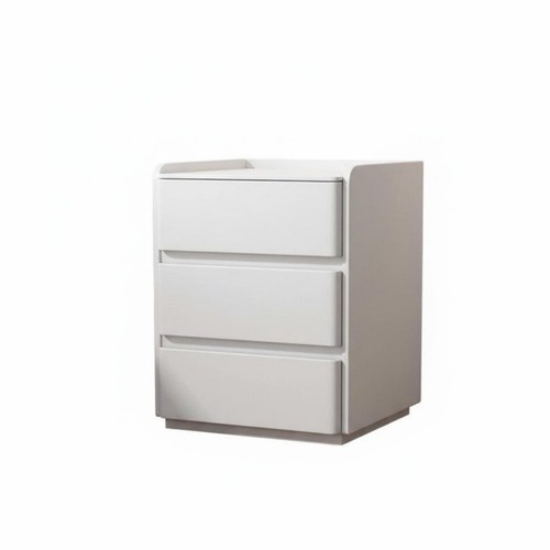 Locking bedside cabinet with - locking,